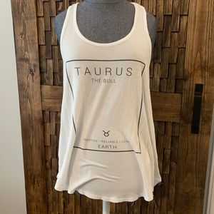 Astrology Taurus tank “Enough about me”…